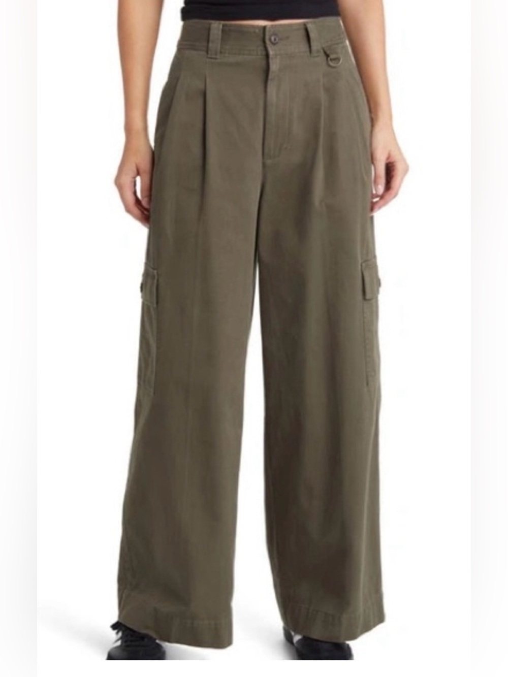 Madewell Harlow Cargo Pant in Olive